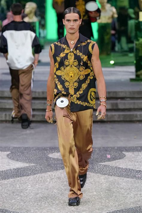 versace men's spring summer 2023